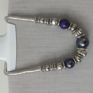 Banana Republic Pink & Purple Bohemian tribal necklace - BNWOT